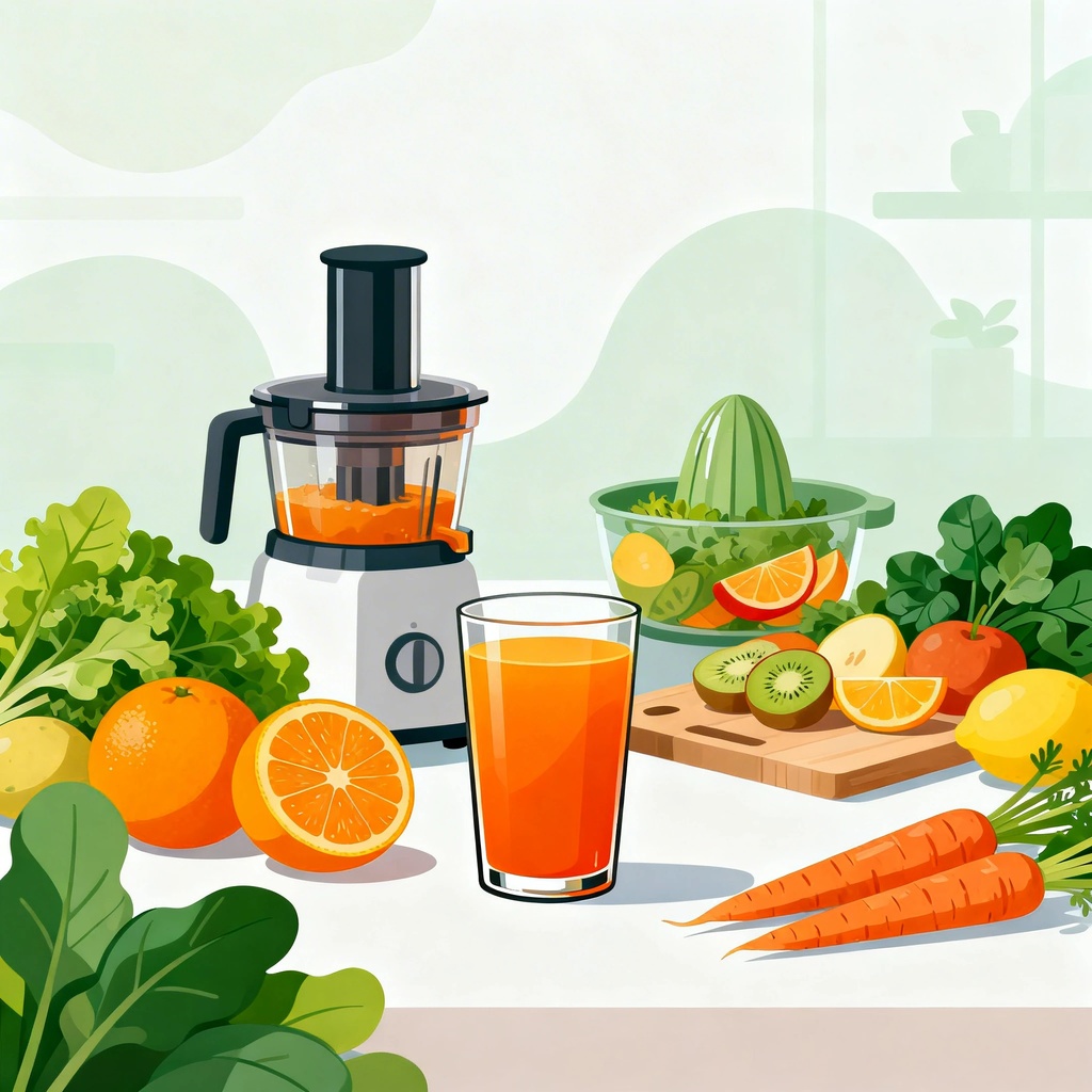 Korzyści zdrowotne świeżych soków